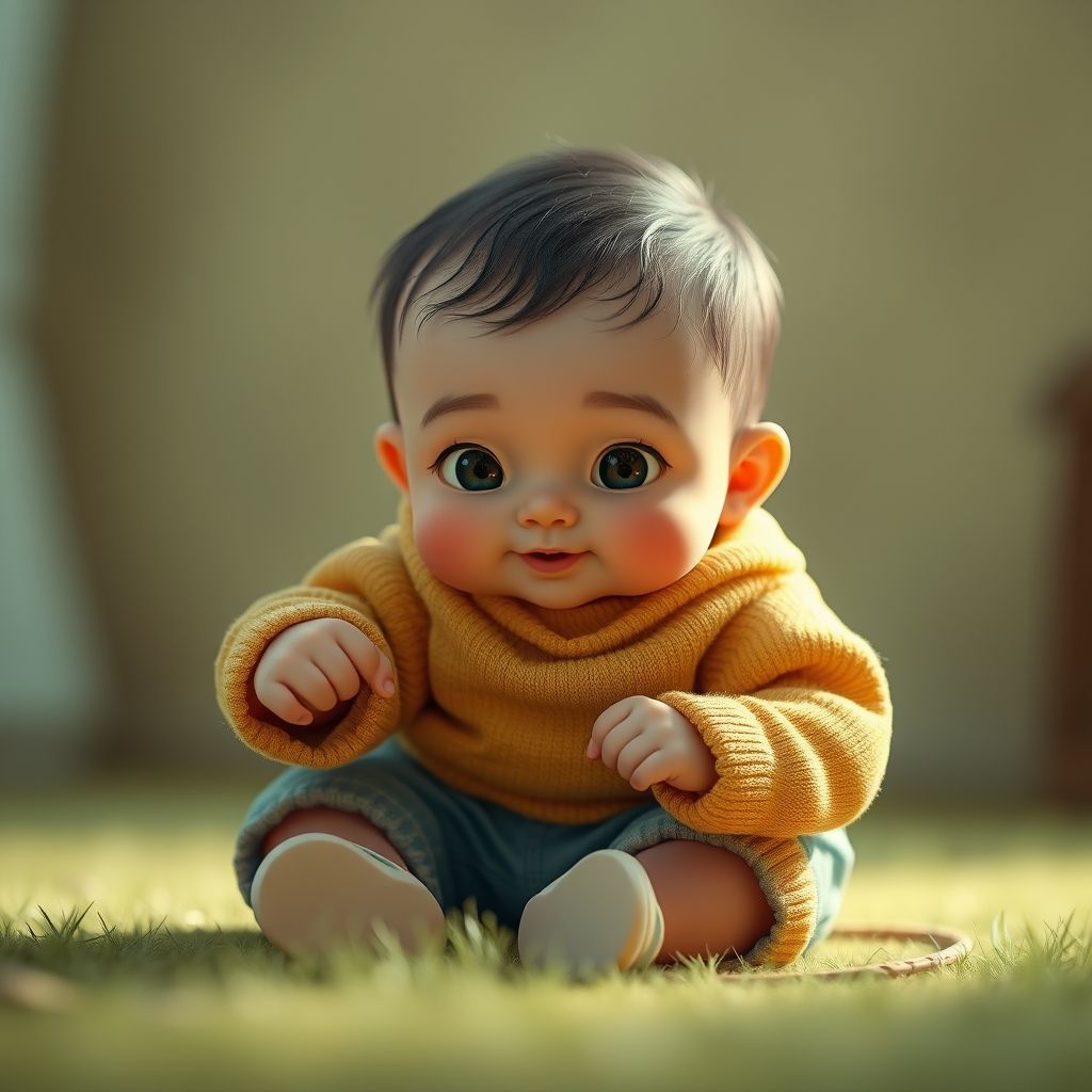 การผสมผสานสีสันในฉาก Baby Hero